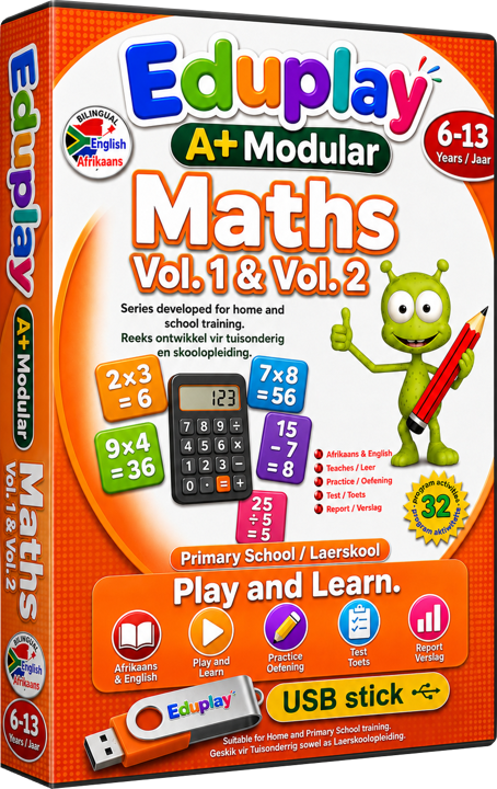 Eduplay A+ Modular Maths Volume 1 & 2