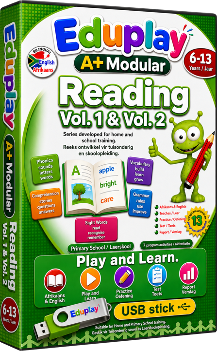 Eduplay A+ Modular Reading Volume 1 & 2